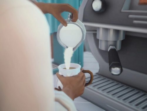 Owl mug by Pocci at Garden Breeze Sims 4