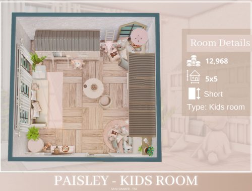 Paisley Kids room