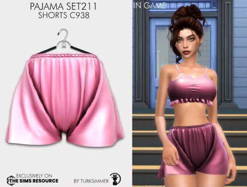 Pajama SET211 - Shorts C938