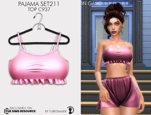 Pajama SET211 - Top C937