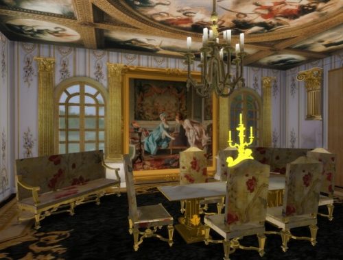 Palace Dining Set & Paintings at Anna Quinn Stories