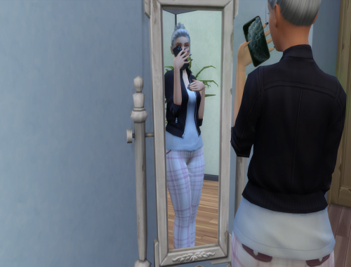 pale pink plaid pants