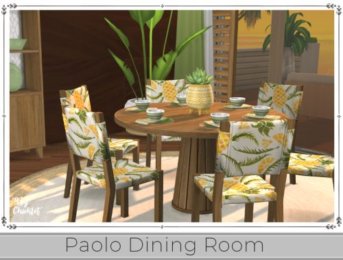 Paolo Dining Room