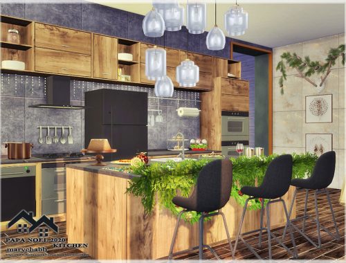 Papa Noel 2020- Kitchen with Dining