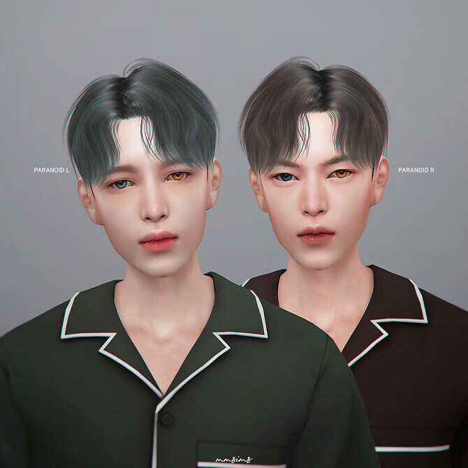 Paranoid Hair for males at MMSIMS - The Sims 4 Catalog