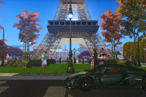 Paris City of Love at Lily Sims