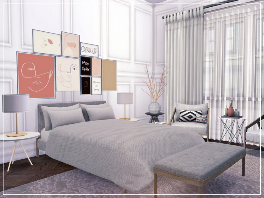 Parisien - Bedroom I - The Sims 4 Catalog