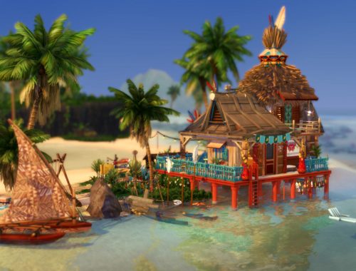 'Parrot Paradise' Bar