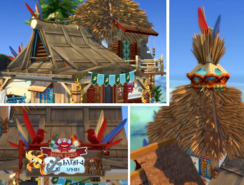 'Parrot Paradise' Bar