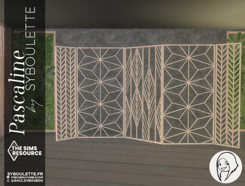Pascaline set - Room dividers part 1