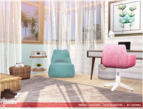 Pastel Touched - Teen Bedroom /TSR CC only/