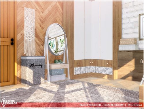 Pastel Touched - Teen Bedroom /TSR CC only/