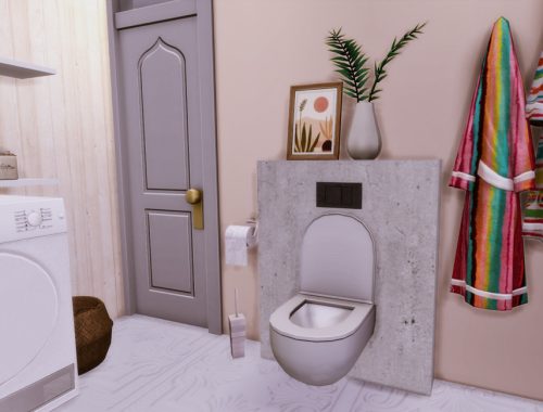 Pastella Bathroom - Only TSR CC