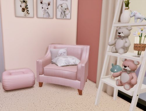 Pastella Kid room v2- Only TSR CC