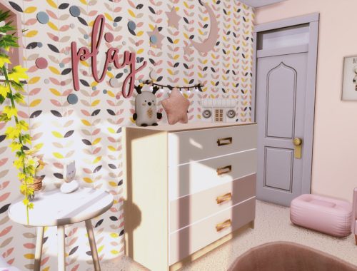 Pastella Kid room v2- Only TSR CC