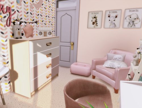Pastella Kid room v2- Only TSR CC