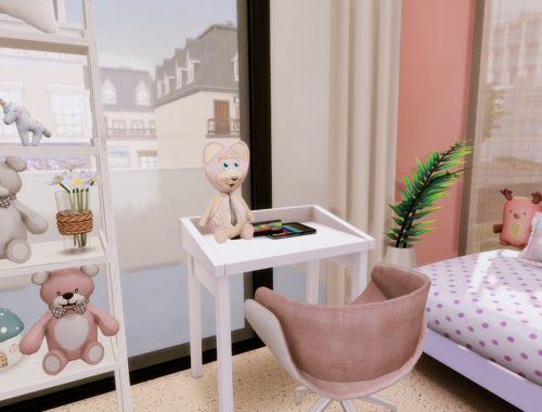 Pastella Kid room v2- Only TSR CC