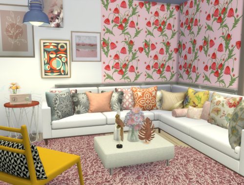 Pastella Livingroom - Only TSR CC