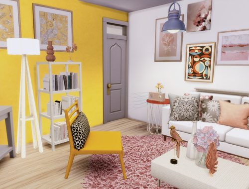 Pastella Livingroom - Only TSR CC
