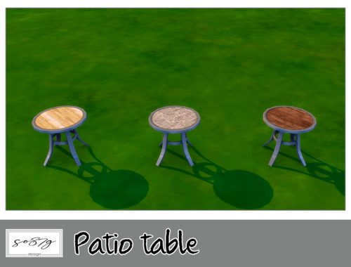 Patio set pt.1