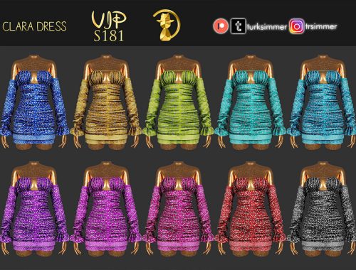 [Patreon] (Early Access) Clara Dress S181
