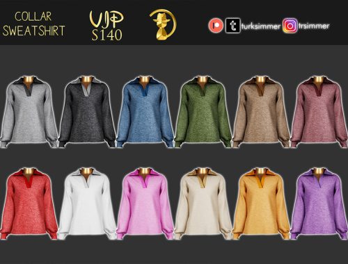 [PATREON] (Early Access) Collar Sweatshirt S140