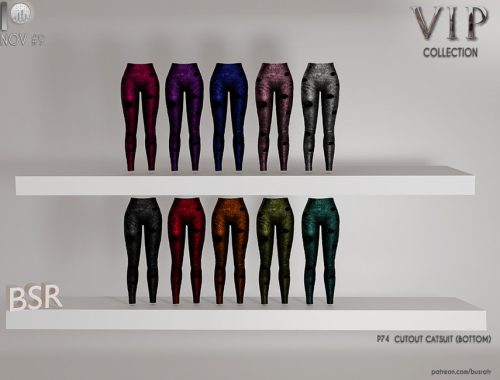[PATREON]  (Early Access) CUTOUT CATSUIT (BOTTOM) P74