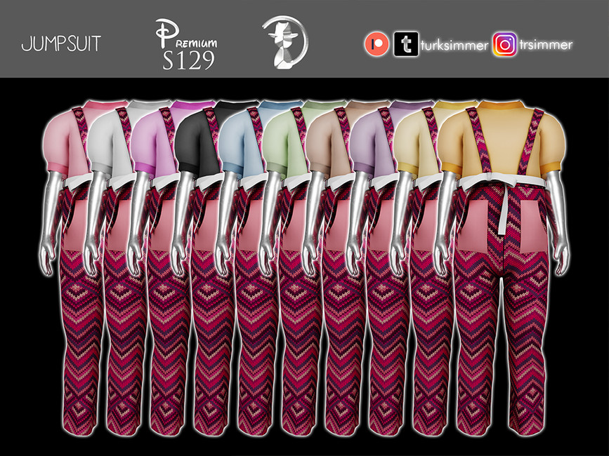 [PATREON] (Early Access) Jumpsuit S129 - The Sims 4 Catalog