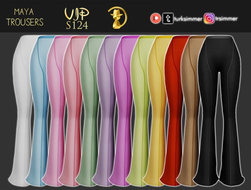 [PATREON] (Early Access) Maya Trousers S124
