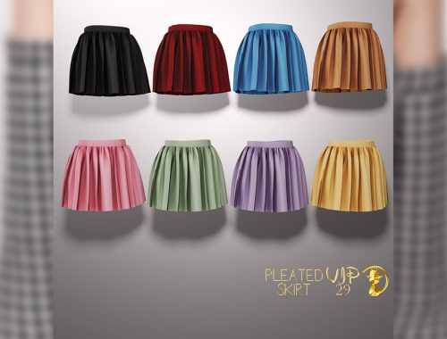 [PATREON] (Early Access) Pleated Skirt VIP29