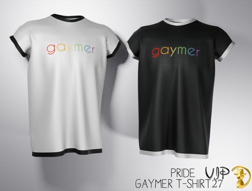 [PATREON] (Early Access) PRIDE Gaymer T-shirt VIP27