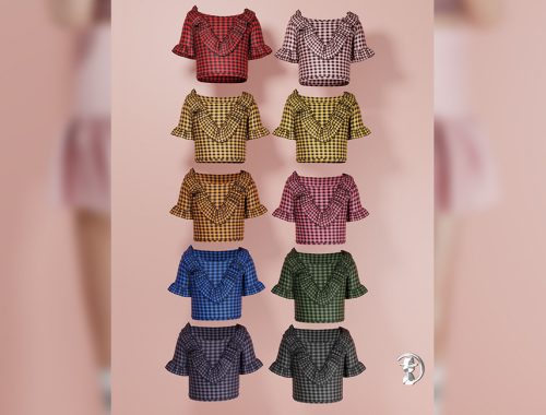 [PATREON] (Early Access) Short Sleeve Blouse Premium03