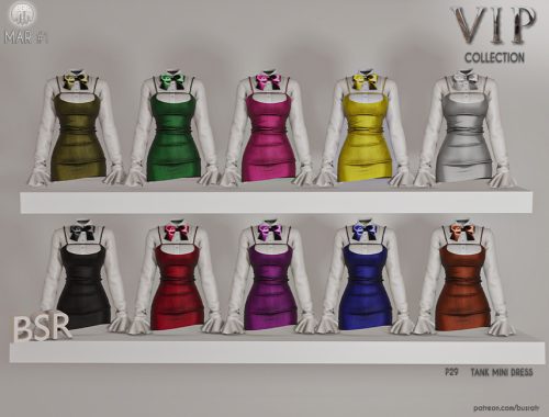 [PATREON]  (Early Access) TANK MINI DRESS P29