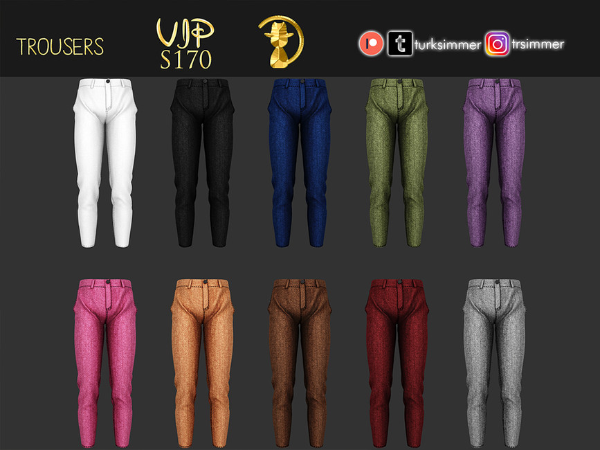 [PATREON] (Early Access) Trousers S170 - The Sims 4 Catalog