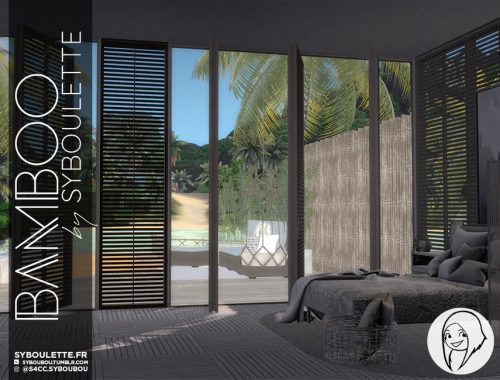 Patreon Early Release - Bamboo - Part 3 (Windows & doors)