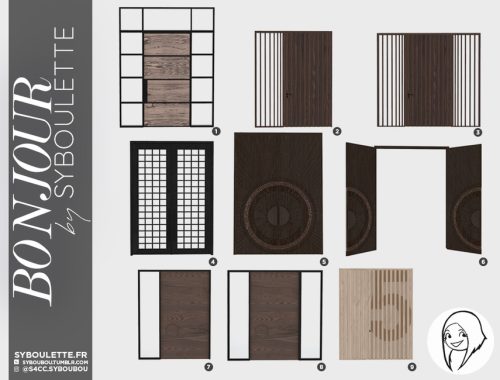 Patreon Early release - Bonjour Front door set - Part 2