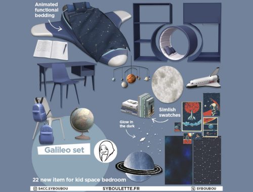 Patreon early release - Galileo set - Part 1: Kid bedroom