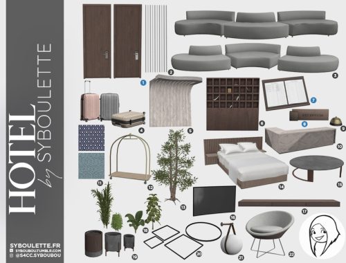 Patreon Early Release - Hotel set - Part 4: Construction