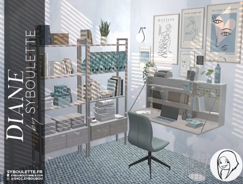 Patreon Early Release - Laura set - Part 1: Furnitures