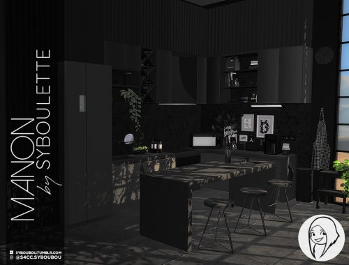 Patreon early release-Manon Kitchen set (Part 1: furnitures)