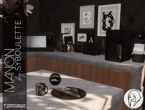 Patreon Early Release-Manon Kitchen set (Part 2: appliances)
