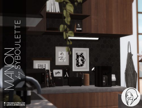 Patreon Early Release-Manon Kitchen set (Part 2: appliances)