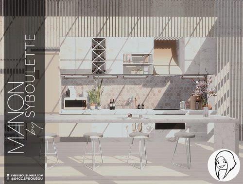 Patreon Early Release-Manon Kitchen set (Part 3: clutter)