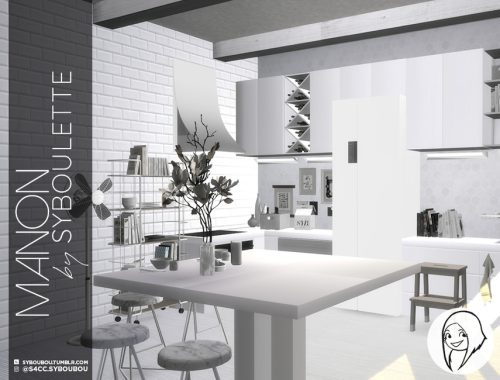 Patreon Early Release-Manon Kitchen set (Part 3: clutter)