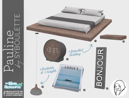 Pauline bedroom set