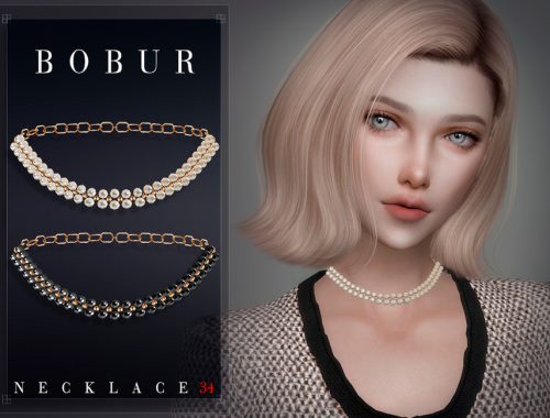 Pearl chain necklace