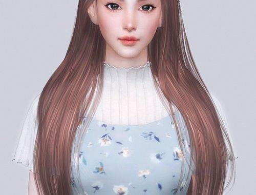 PEONY HAIR at Obsidian Sims