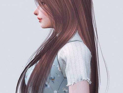 PEONY HAIR at Obsidian Sims