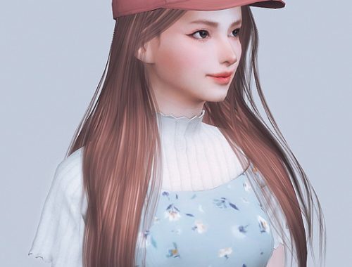 PEONY HAIR at Obsidian Sims
