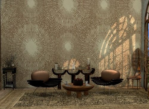 Persian Sands wall murals at Tilly Tiger